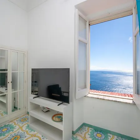 Maison Turquoise Sea View - Amalfi Coast Appartement Praiano